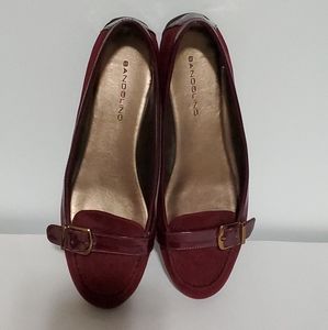 NEW Bandolino  red/maroon shoes